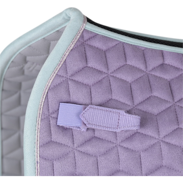 2026 WeatherBeeta Suede Elite Air-Tec Dressage Saddle Pad 1030346011 - Soft Lilac